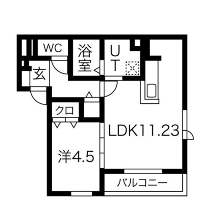 さくら夙川駅 徒歩5分 3階の物件間取画像